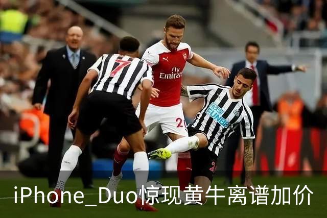 iPhone Duo惊现黄牛离谱加价